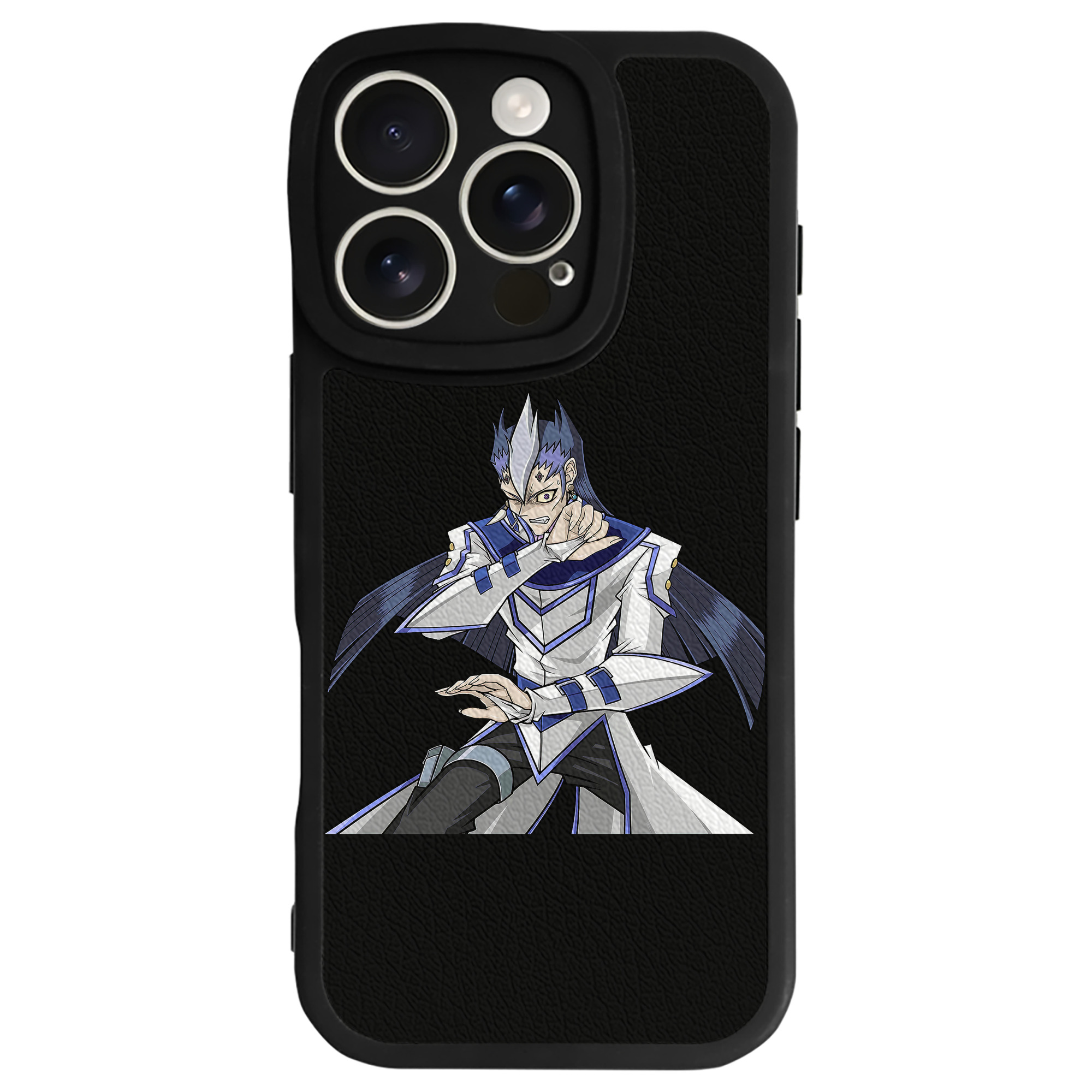 （画像用） 遊☆戯☆王 Yu-Gi-Oh! 【iPhone 16シリーズ対応】シリコンスマホケース（レザー調） 材質：シリコン